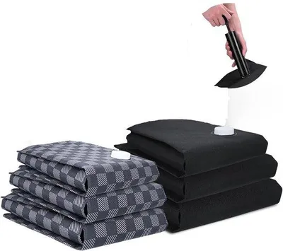 Produktbild von Famanu Kompressionsbeutel für Kleidung - 6-teilige Set mit verschiedenen Größen