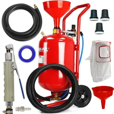 Immagine prodotto di MAR-POL Unità mobile di sabbiatura, sabbiatrice 19l M80590