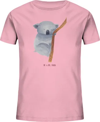Produktbild von Mr. & Mrs. Panda Kleinkinder T-Shirt Koalabär 12-14 Jahre (152/164) - Baumwolle Pink - Geschenk, Traumland, Kindershirt, Traum, Koala, Bär, für Kinder, Jungen, Teenager