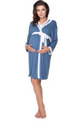 Immagine prodotto di PeeKaBoo Vestaglia da donna con camicia da notte Everlasting blu S/M