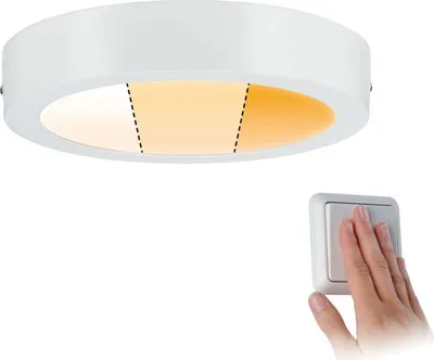 Obrázek produktu pro Paulmann Carpo, Kulatý, Strop, Montáž na povrch, Bílá, Kov, IP20