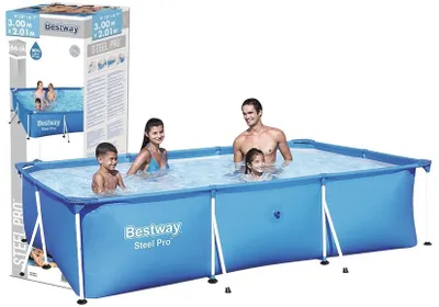 Immagine prodotto di Bestway 56404 Mensola da giardino per piscina 300 cm x 201 cm x 66 cm