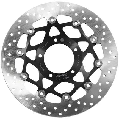 Productafbeelding van BREMBO drijfschijf, 78B40868, Gold-serie, diameter 310 mm, dikte 5 mm, 5 bevestigingsgaten, voor MV AGUSTA