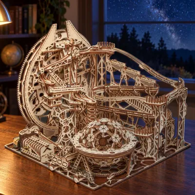 Produktbild von Galaxy Marble Run Kugelbahn aus Holz