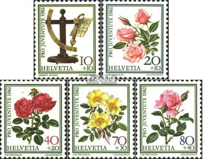 Produktbild von Briefmarken Schweiz 1982 Mi 1236-1240 (kompl.Ausgabe) postfrisch Pro Juventute