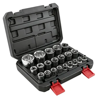 Produktbild von 21-teiliges Steckschlüssel-Set für Wartung und Reparatur