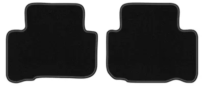 Immagine prodotto di Tappetini posteriori in moquette per SsangYong Rexton I 2001-2006 (SUV) – 2 pezzi, neri, su misura – Wielganizator LUX