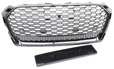 Kühlergrill Sportgrill Waben Schwarz Glanz für Audi A5 F5 ab 2016 – Produktansicht