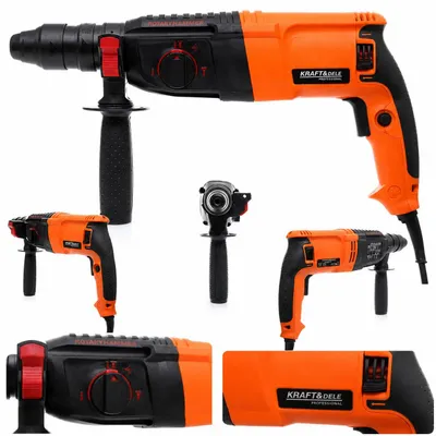 Zdjęcie produktu dla Wiertarka udarowa Kraft&Dele KD1690 z młotem udarowym 2650W
