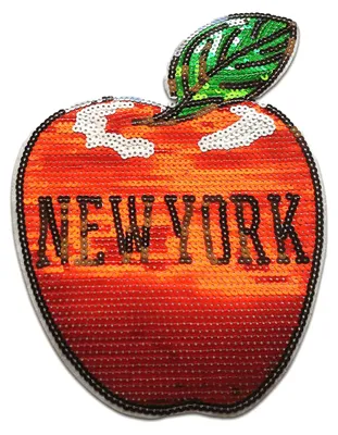 Obrázek produktu pro xl New York Big Apple S flitry - nášivky, nášivky, nášivky, k našití, velikost: