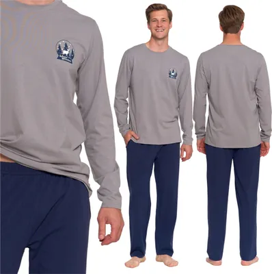 Produktbild von Weihnachten Herren Schlafanzug Zartes Muster Geschenk Weihnachten Montag Moraj Xl