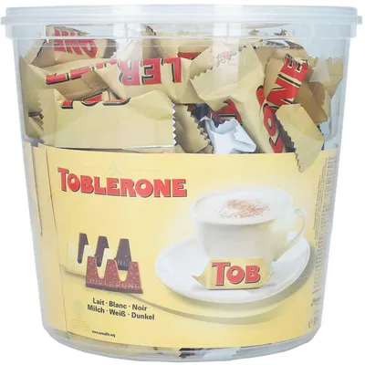Produktbild von Toblerone - Chocolate Minis Mix Silo 904gr 113st | Box ein 113 Stück