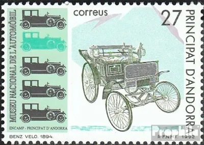 Produktbild von Briefmarken Andorra - Spanische Post 1992 Mi 229 (kompl.Ausg.) postfrisch Automobilmuseum