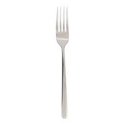 Image de Fourchette de service linéaire Sambonet S0451, en acier inoxydable plaqué argent