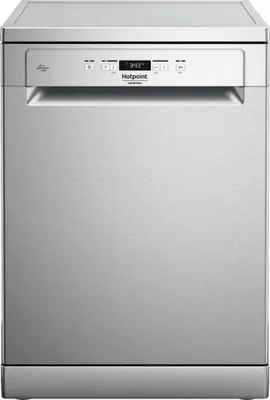 Image de Hotpoint HA6FA14BN7A0X, Standing, Full size (60 cm), Acier inoxydable, Acier inoxydable, 1,3 m, 1,55 m
