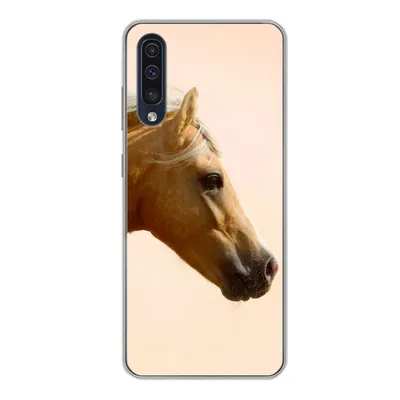 Produktbild von MuchoWow® Handyhülle Schutzhülle Hülle für Samsung Galaxy A50 Pferd - Licht - Luft Silikon Softcase Handy Hülle - Mobiltelefonhülle