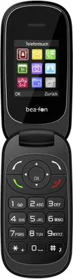 Image de Bea-fon Classic Line C220 - Téléphone caractéristique - slot microSD - écran LCD - 128 x 160 pixels - caméra arrière 0,08 MP