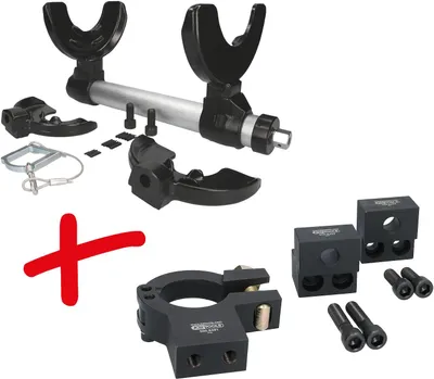 Zdjęcie produktu dla KS TOOLS Zestaw ściskaczy do sprężyn z uniwersalnym mocowaniem kolumny resorującej 13 części - 500.8495