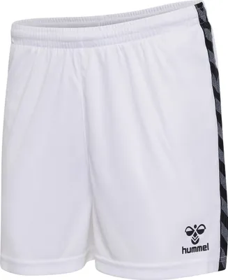 Imagen del producto de Pantalón corto Hummel Authentic, color blanco, talla S, para mujer