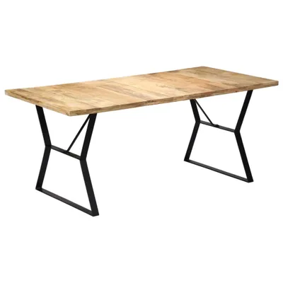 Productafbeelding van Maison Exclusive - Eettafel 180x90x76 cm, massief mangohout