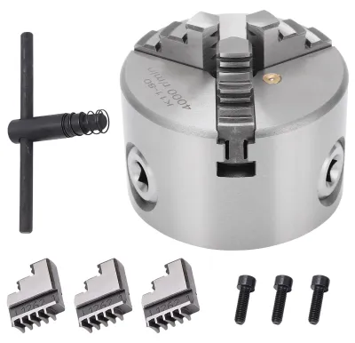Produktbild von Solidchoice – Bohrspindel – Drehbankbohrspindel – Präzision 80 mm – Kompakt und selbstzentrierend – Geeignet für Drehmaschinen – Qualität und Benutzerfreundlichkeit