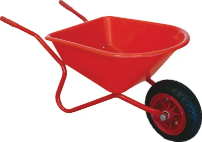 Produktbild von Schubkarre aus Metall mit Kunststoffwanne ca. 8l Fassungsvermögen