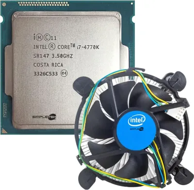 Immagine prodotto di Processore Desktop Intel Core I7 4770k Lga 1150 4c/8t 3,5 Ghz Con Dissipatore