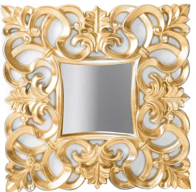 Obrázek produktu pro Nástěnné zrcadlo VENICE BAROCK 75cm zlaté starožitné