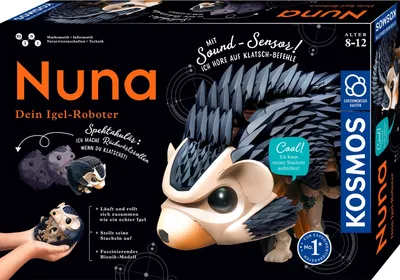 Obrázek produktu pro KOSMOS 620066 KOSMOS Experimentierkasten Nuna Dein Igel-Roboter