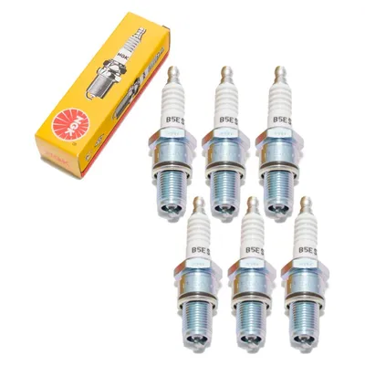 Produktbild von Zündkerzen Set NGK 6x B5ES Zündkerze, 19,0mm Langgewinde Ø 14,0mm Hex 20,8mm, Elektrodenabstand 0,75mm, Wärmewert 5, 6410