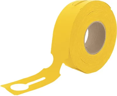 Obrázok produktu pre CombiCraft Veľké štrbinové štítky 273x59mm žlté - po 500 kusoch