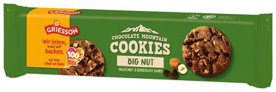 Produktbild von Griesson Chocolate Mountain Cookies Big Nut 150g