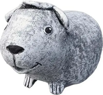 Produktbild von stoneandstyle Steinfigur Meerschweinchen Helmut frostfest Steinguss