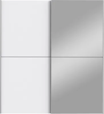 Produktbild von Schwebetürenschrank Kleiderschrank Schlafzimmerschrank Schrank "Vrilissia I" Weiß