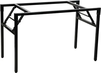 Produktbild von Skladací rám na stôl, písací stôl NY-A024, do kancelárie, hotela, reštaurácie, rozmery 136x66x72,5 cm, čierna