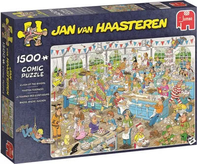 Produktbild von Jan van Haasteren - Backe, backe, Kuchen - 1500 Teile Puzzle