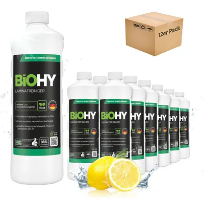 Produktbild von BiOHY Laminatreiniger, Laminatpflege, Bodenreiniger Laminat, Laminat Reinigungsmittel