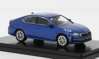 Produktbild von Abrex ABR143AB-048KD - 1/43 Skoda Octavia IV FL, blau, 2024 - Neu