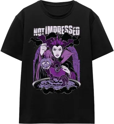 Obrázek produktu pro Disney Villains - tričko "Not Impressed" pro muže/dámy Uni TV17020 (XL) (černá)