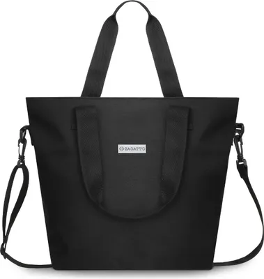 Produktbild von Zagatto Schwarze Umhängetasche ZG740 Damen Shopper Tasche