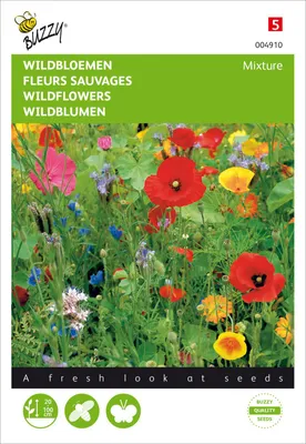 Produktbild von Wildblumen Mischung (Blumen Und Kräuter) | Wildblumensamen von Buzzy Seeds
