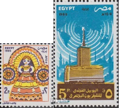 Produktbild von Briefmarken Ägypten 1985 Mi 1514,1521 (kompl.Ausg.) postfrisch Festivals
