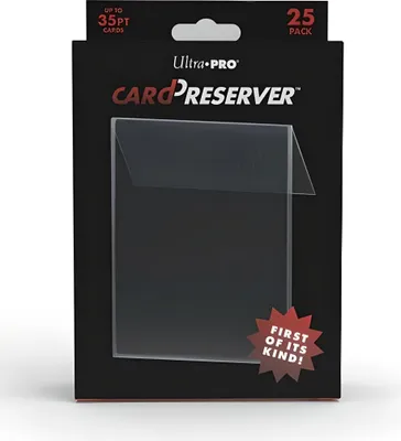A product box for Ultra PRO Card Preserver.