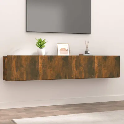 Obrázek produktu pro vidaXL TV skříňky 2 ks. Kouřový dub 80x30x30 cm výrobek z odvozeného dřeva