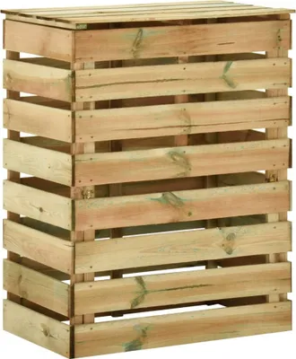 Obrázek produktu pro vidaXL Lamelový kompostér 80x50x100 cm Impregnované borovicové dřevo