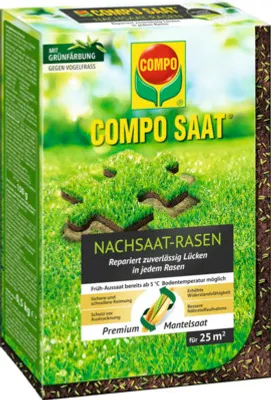 Produktbild von COMPO SAAT Nachsaat-Rasen 500g - 1388212004
