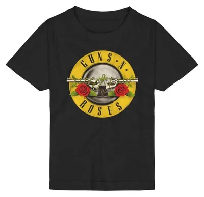 Produktbild von Guns N' Roses T-Shirt Uni Bullet schwarz 106/116
