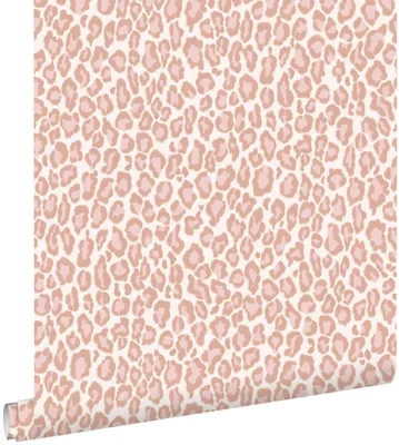 Produktbild von ESTAhome Tapete Leopardenmuster Pfirsichrosa 53 cm x 10.05 m