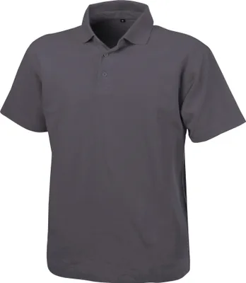 Produktbild von DASSY Poloshirt LEON Baumwolle Gr. L grau
