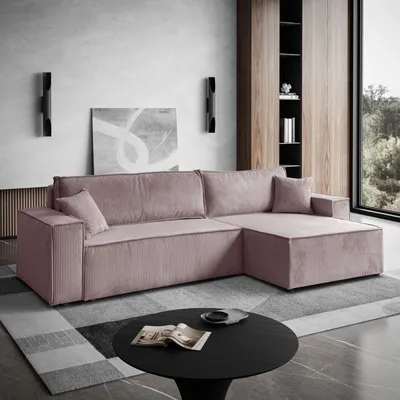 Produktbild von Ecksofa CARLO XL Cord, Poso 27